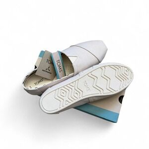 NWT Toms Alpargata Warm Natural heritage canvas shoes
